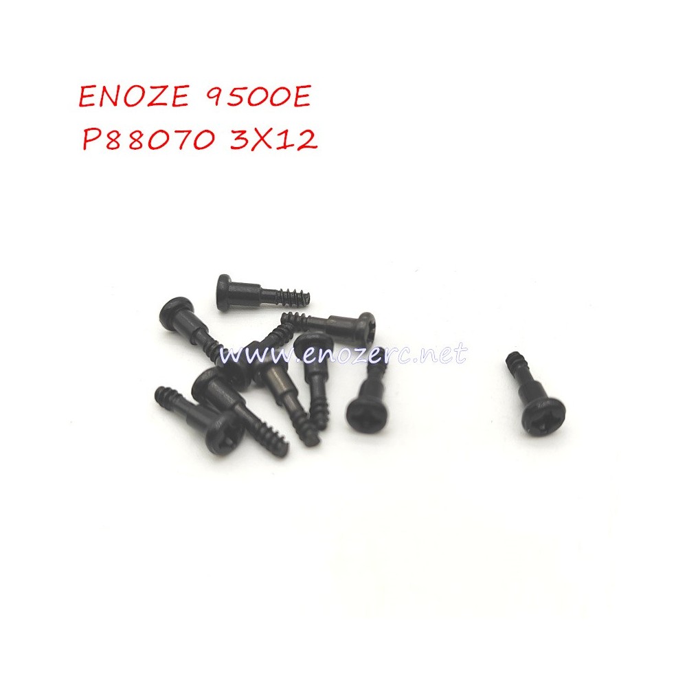 ENOZE 9500E RC Car Parts P88070 3X12 Screws