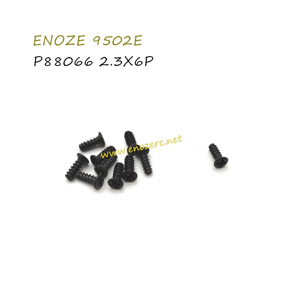 ENOZE 9502E 1/16 RC Truck Parts P88066 2.3X6PB Screw