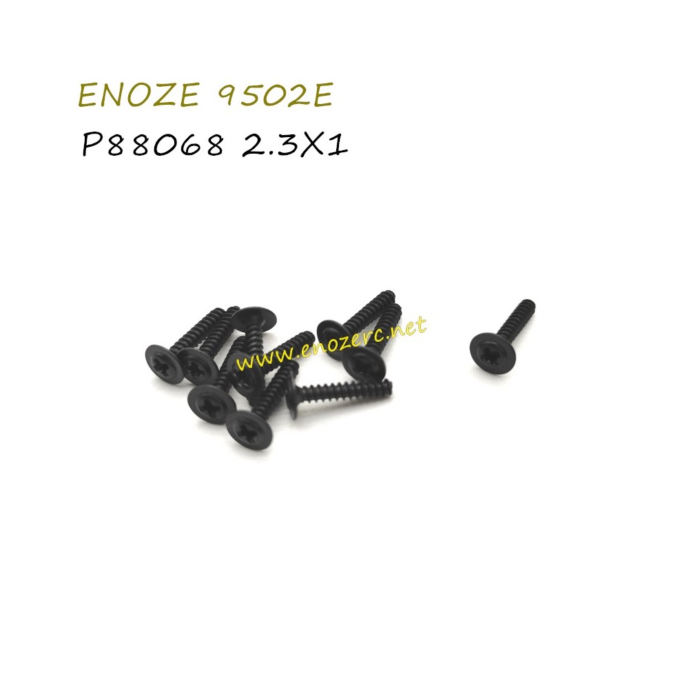 ENOZE 9502E 1/16 RC Truck original Parts P88068 2.3X12 Screw