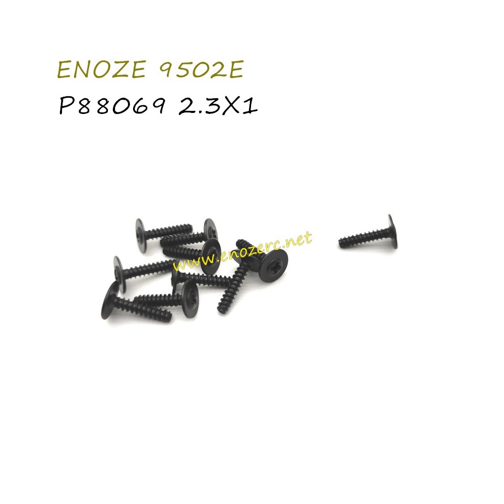 ENOZE 9502E 1/16 RC Truck original Parts P88069 2.3X12 Screw