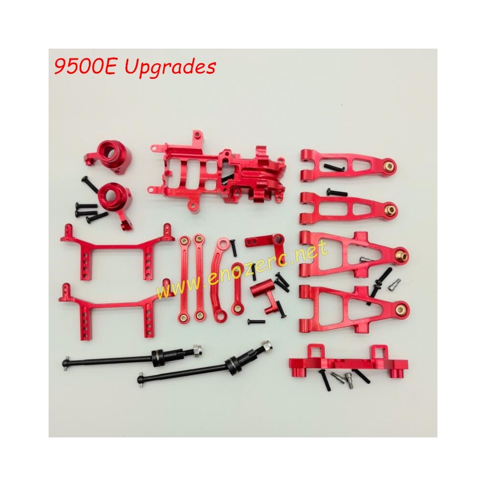 ENOZE 9500E RC Car Upgrade Parts Metal Complete kits Red