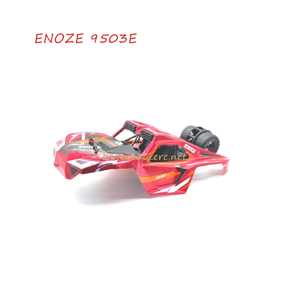 ENOZE 9503E high speed RC Car Parts Body Shell Red