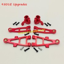 ENOZE 9501E Upgrade Alloy Parts-Front Steering Cup+Swing Arm Kit