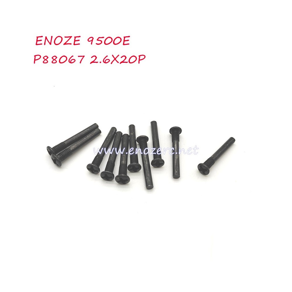 ENOZE 9500E RC Car Parts P88067 2.6X20PB Screw