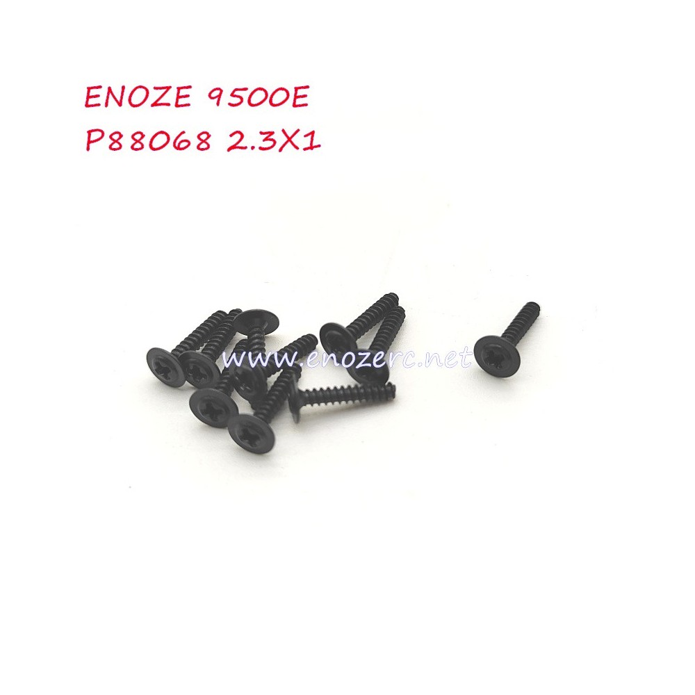 ENOZE 9500E RC Car Parts P88068 2.3X12 Screws