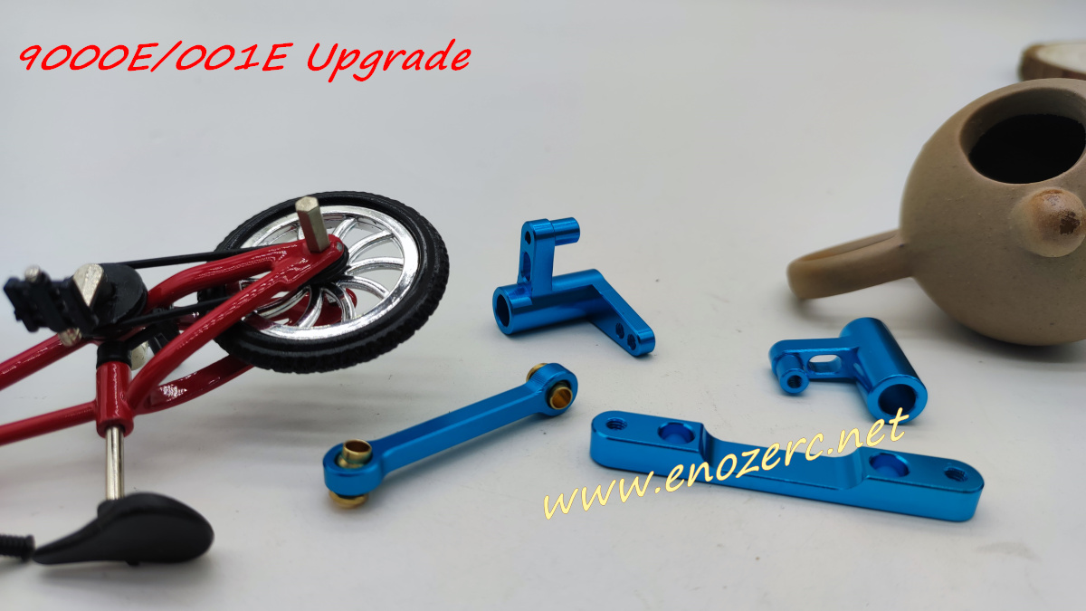 enoze_9000e_001e_rc_car_parts_upgrade_metal_steering_kit